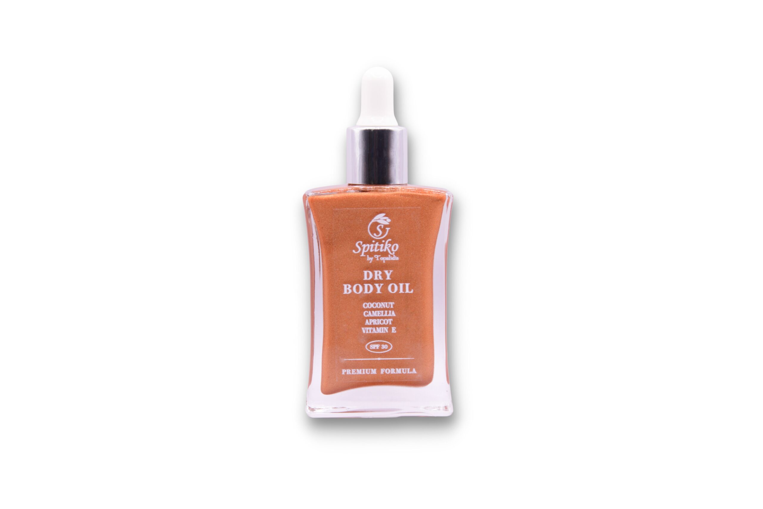 Ξηρό Έλαιο με Bronze Γκλίτερ (50ml)