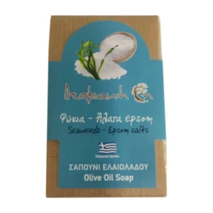 Παραδοσιακό Σαπούνι Ελαιόλαδου με Φύκια & Άλατα Epsom (100gr)
